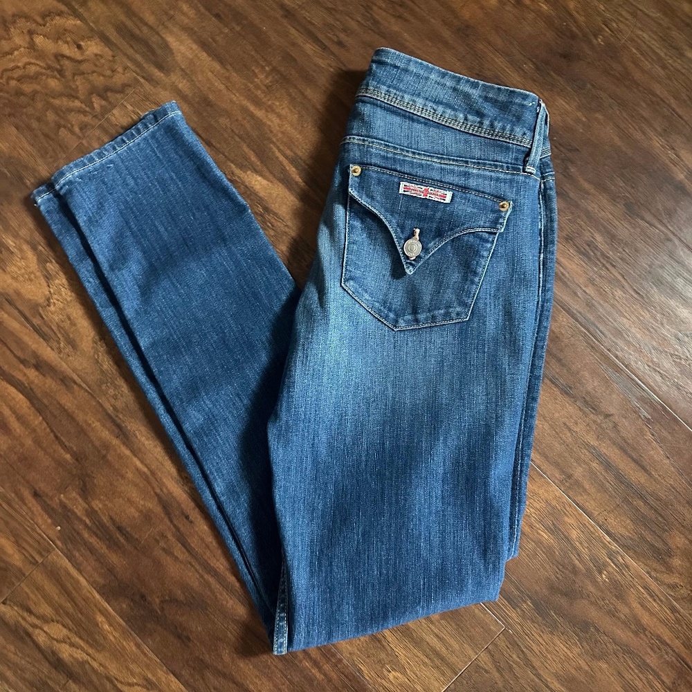 Women’s Hudson Collin Flap skinny jeans size 27